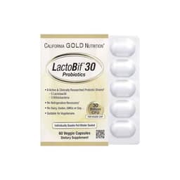 California Gold Nutrition LactoBif 30 Probiotics