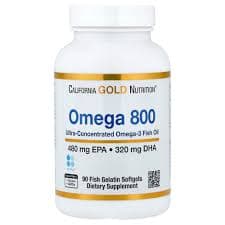 California Gold Nutrition Omega 800 Ultra-Concentrated