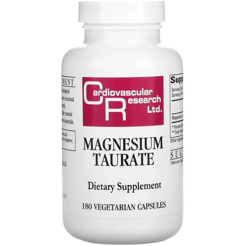 Cardiovascular Research Magnesium Taurate
