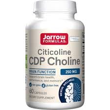 Jarrow Formulas Citicoline CDP-Choline 250mg