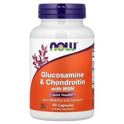 NOW Foods Glucosamine & Chondroitin with MSM