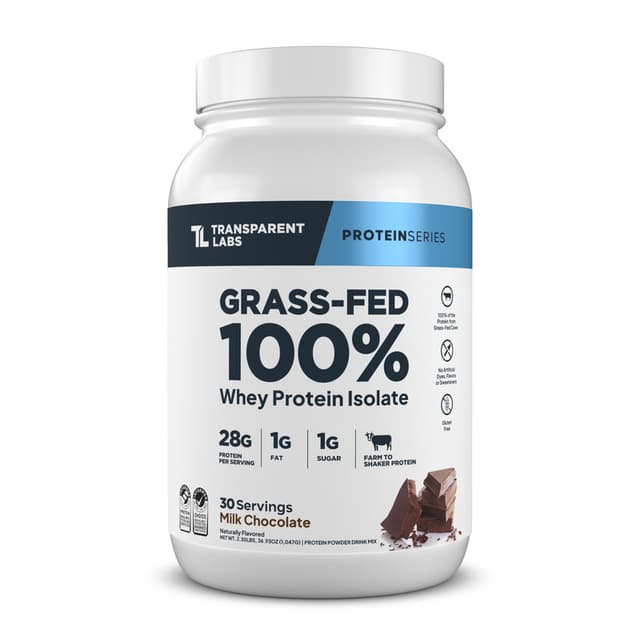 Transparent Labs 100% Grass-Fed Isolate