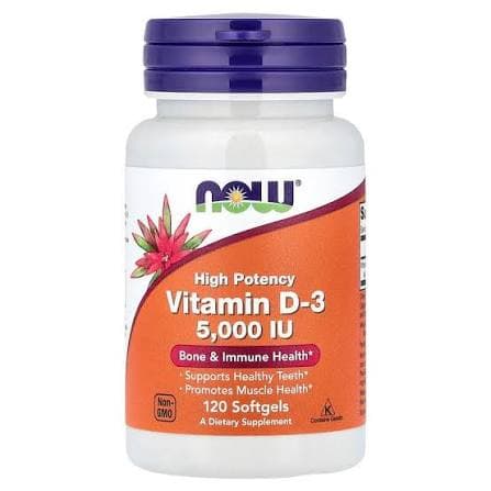 NOW Foods Vitamin D-3 5000 IU
