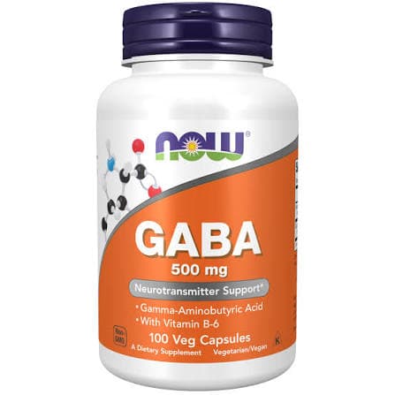 NOW Foods GABA 500mg