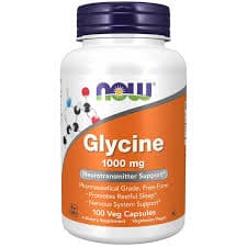 NOW Foods Glycine 1000mg